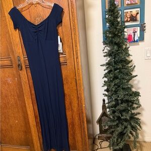 Amuse Society  Midnight Blue Maxi Dress